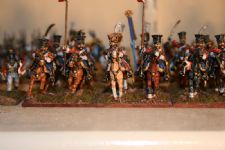 Foundry Dutch lancers - 12 off including bases and GMB flag - these are now sold!