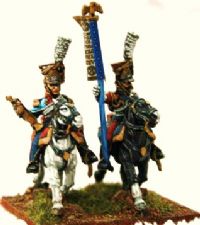 Bugler and standard bearer - These are now sold!